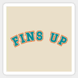 Fins Up Magnet